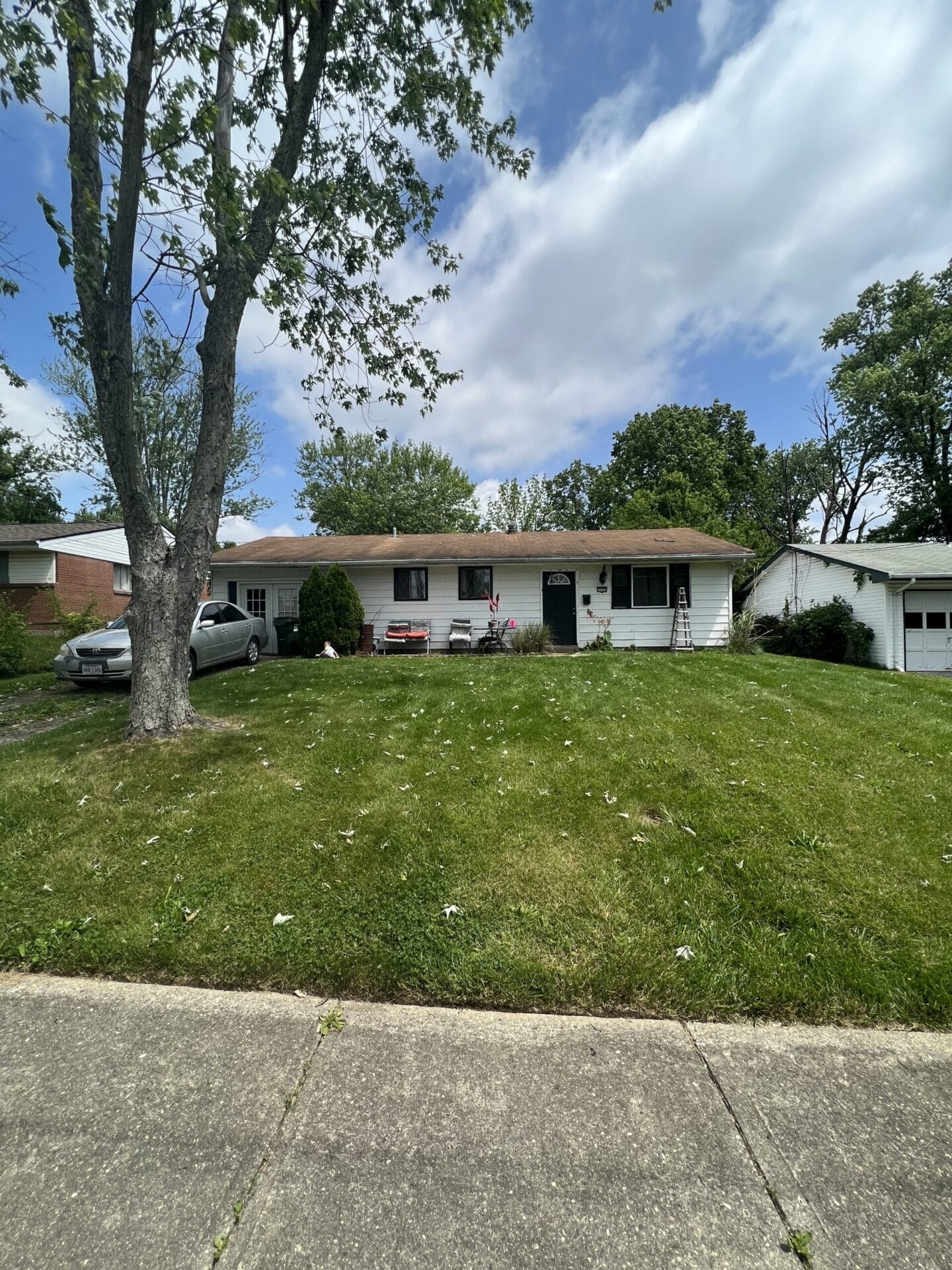 Front of a home in Sharonville, OH that we bought fast for cash