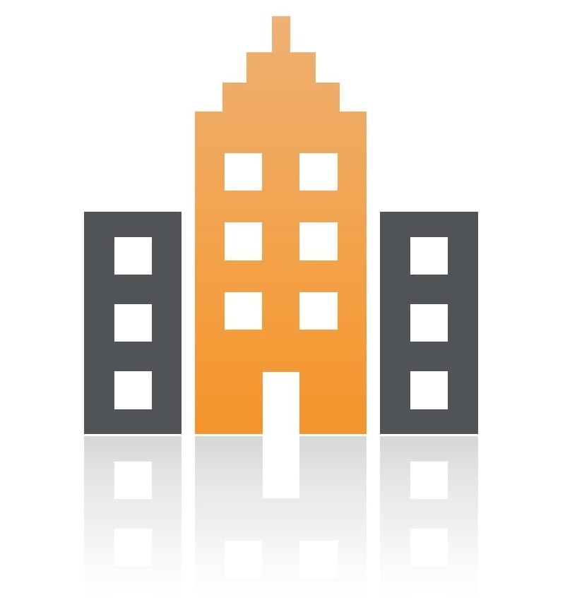 Professional building icon